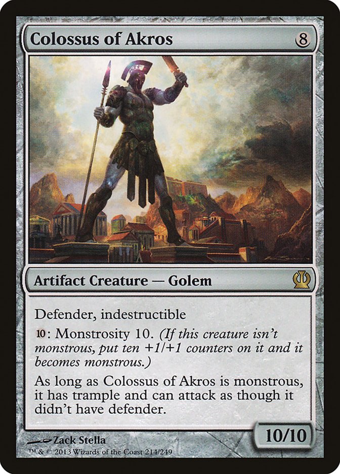 Colossus of Akros 214 (Theros)  - Foil | Good Games Adelaide SA