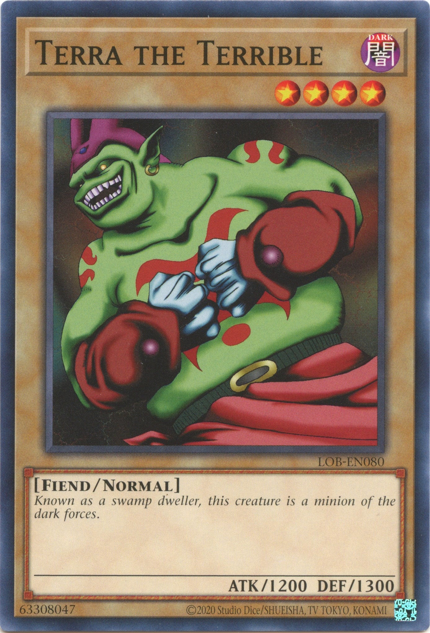 Terra the Terrible (25th Anniversary) [LOB-EN080] Common | Good Games Adelaide SA
