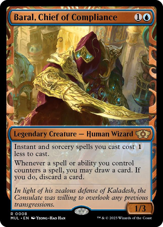 Baral, Chief of Compliance 8 (March of the Machine: Multiverse Legends)  - Showcase | Good Games Adelaide SA