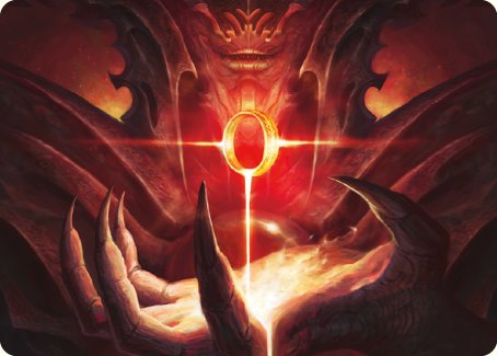 Sol Ring Art Card [The Lord of the Rings: Tales of Middle-earth Art Series] | Good Games Adelaide SA