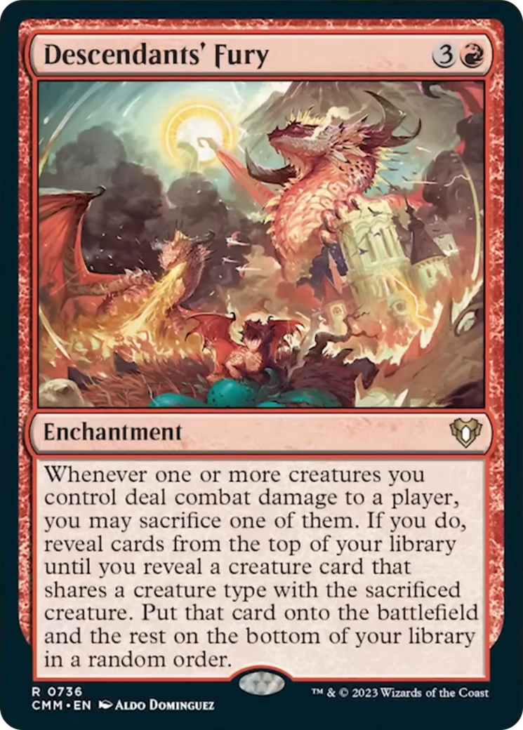 Descendants' Fury [Commander Masters] | Good Games Adelaide SA
