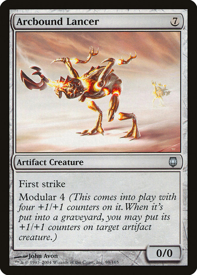 Arcbound Lancer 98 (Darksteel)  - Foil | Good Games Adelaide SA
