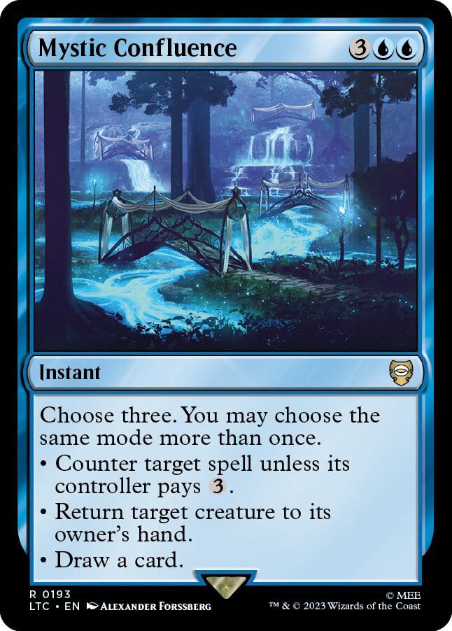 Mystic Confluence 193 (Commander: The Lord of the Rings: Tales of Middle-earth)  | Good Games Adelaide SA