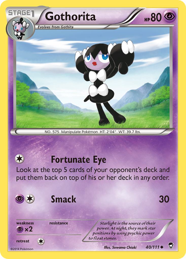 Gothorita (40/111) [XY: Furious Fists] | Good Games Adelaide SA