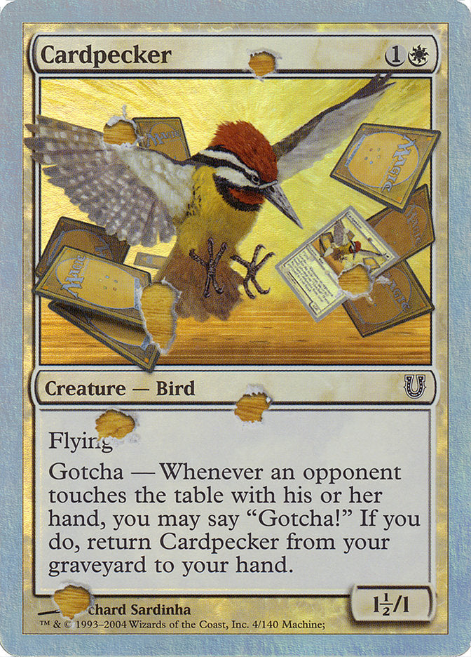 Cardpecker (Alternate Foil) [Unhinged] | Good Games Adelaide SA
