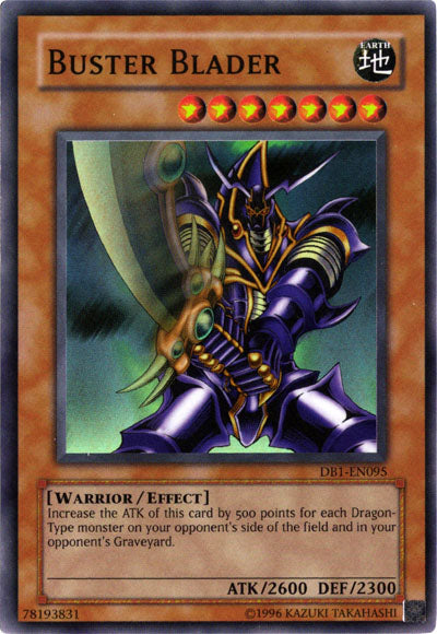 Buster Blader [DB1-EN095] Super Rare | Good Games Adelaide SA