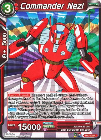 Commander Nezi [BT3-022] | Good Games Adelaide SA
