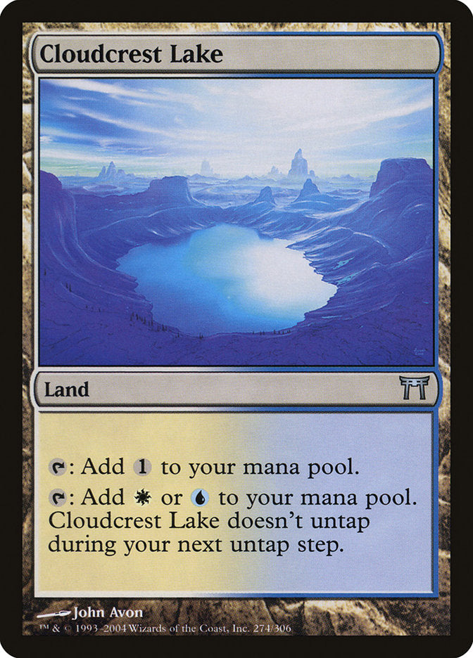Cloudcrest Lake 274 (Champions of Kamigawa)  | Good Games Adelaide SA