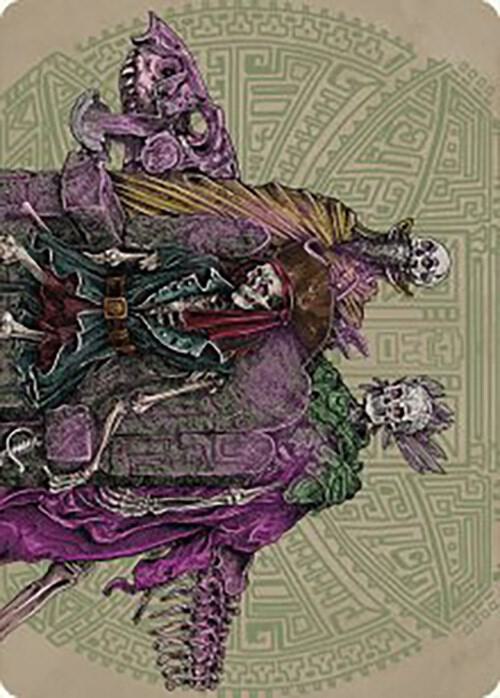 Throne of the Grim Captain Art Card 55 (Art Series: The Lost Caverns of Ixalan)  | Good Games Adelaide SA