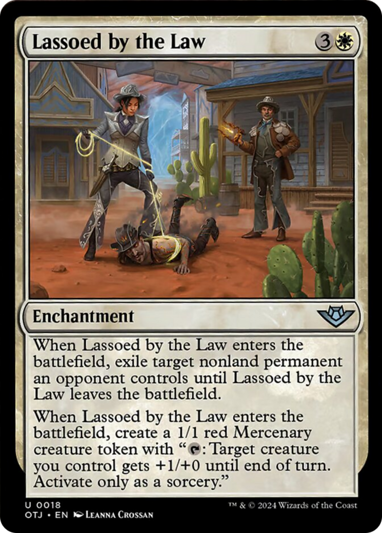 Lassoed by the Law [Outlaws of Thunder Junction] | Good Games Adelaide SA