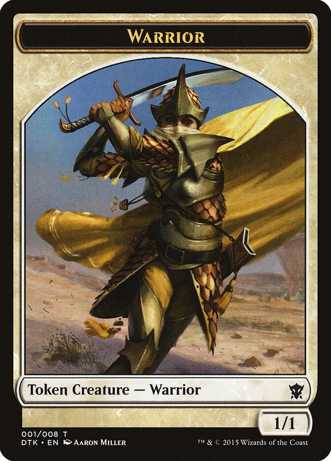Warrior Token 1 (Dragons of Tarkir)  | Good Games Adelaide SA
