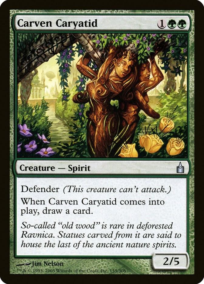 Carven Caryatid 155/306 (Ravnica: City of Guilds)  | Good Games Adelaide SA