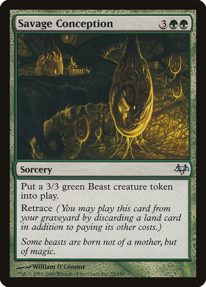 Savage Conception 75 (Eventide)  - Foil | Good Games Adelaide SA