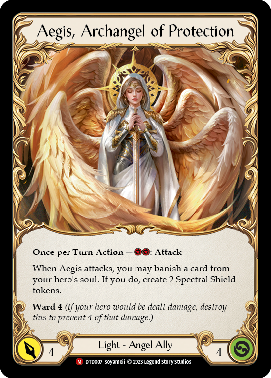 Figment of Protection // Aegis, Archangel of Protection [DTD007] (Dusk Till Dawn) | Good Games Adelaide SA