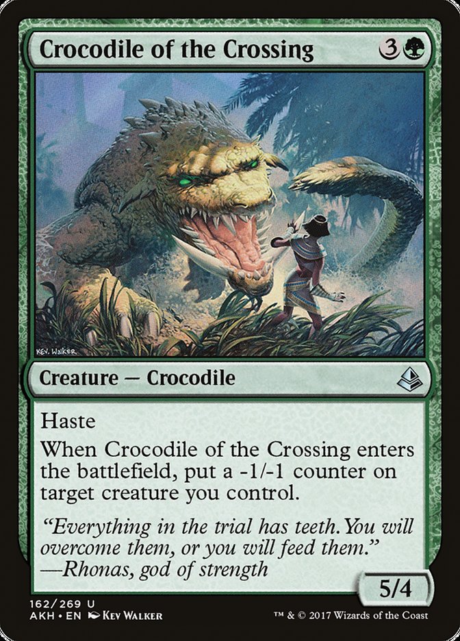 Crocodile of the Crossing 162 (Amonkhet)  | Good Games Adelaide SA