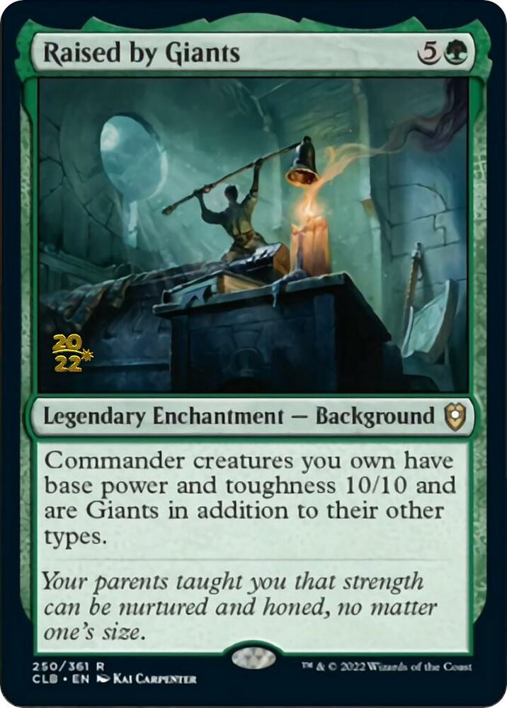 Raised by Giants 250 (Prerelease Cards)  - Foil | Good Games Adelaide SA