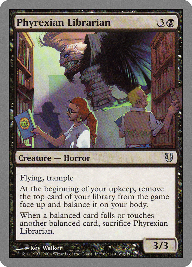 Phyrexian Librarian 62 (Unhinged)  | Good Games Adelaide SA