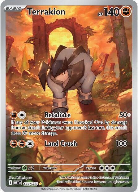 Terrakion 135/086 135/086 (SV: White Flare)  - Holofoil | Good Games Adelaide SA