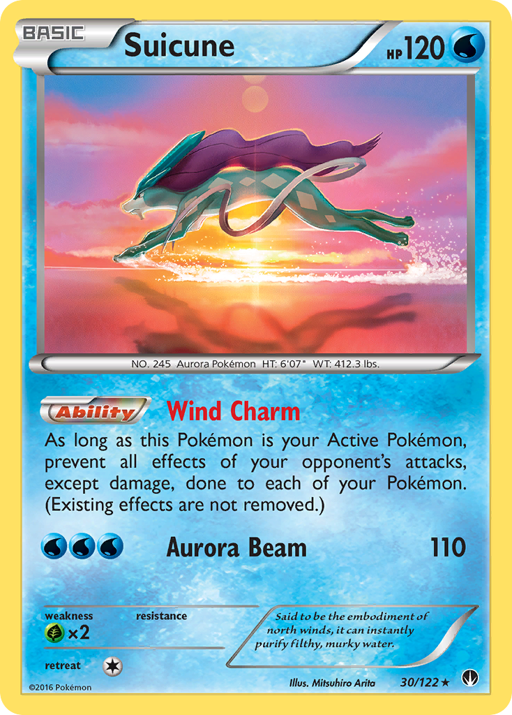 Suicune (30/122) [XY: BREAKpoint] | Good Games Adelaide SA