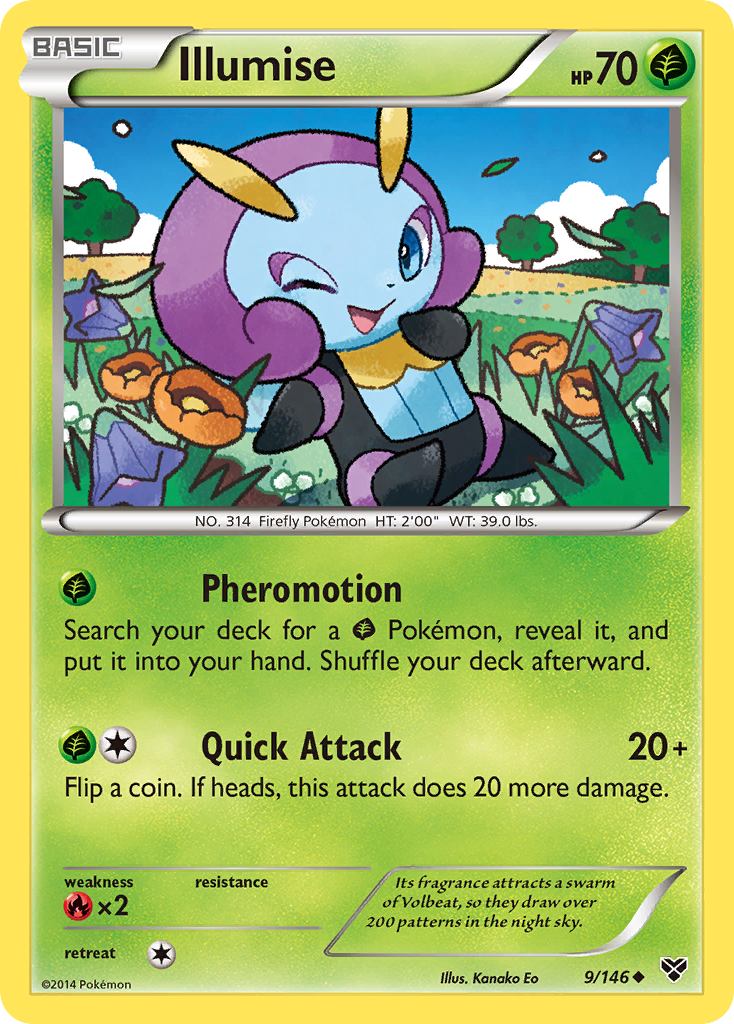 Illumise (9/146) [XY: Base Set] | Good Games Adelaide SA