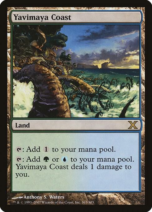 Yavimaya Coast 363 (10th Edition)  - Foil | Good Games Adelaide SA