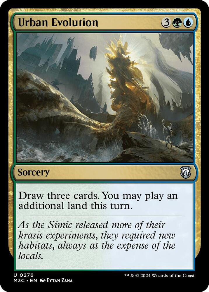 Urban Evolution 276/411 (Commander: Modern Horizons 3)  - Ripple Foil | Good Games Adelaide SA