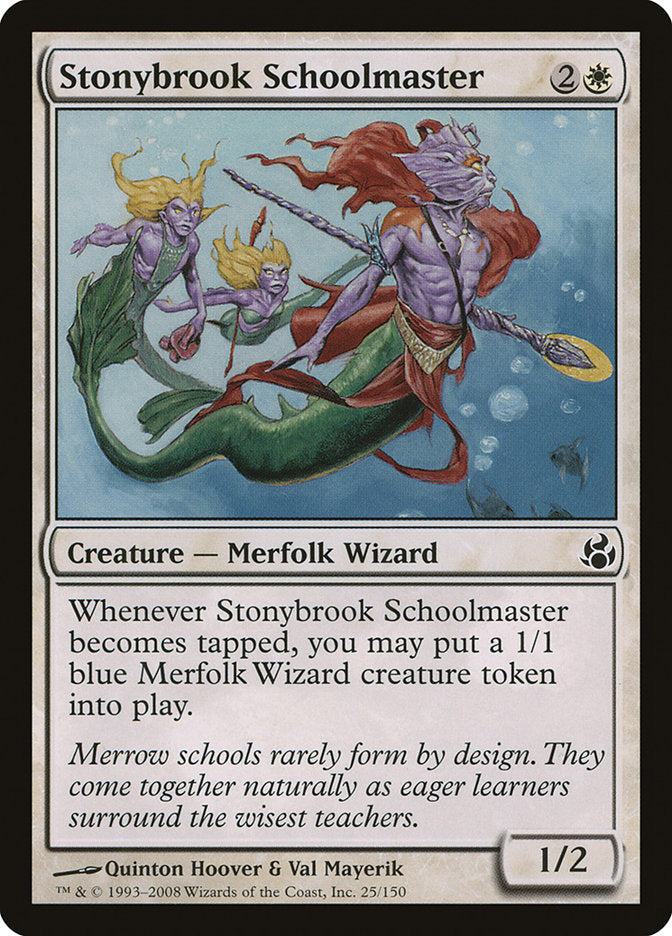 Stonybrook Schoolmaster 25 (Morningtide)  - Foil | Good Games Adelaide SA