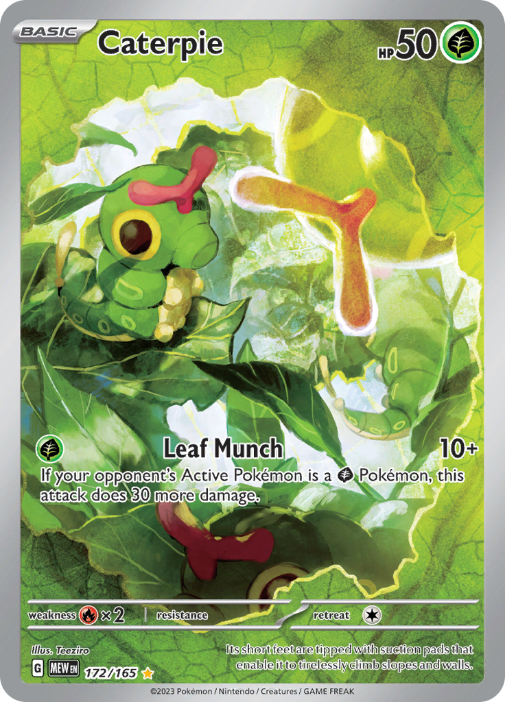 Caterpie (172/165) [Scarlet & Violet: 151] | Good Games Adelaide SA