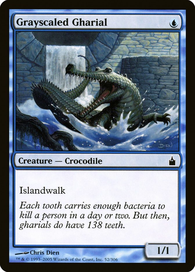Grayscaled Gharial [Ravnica: City of Guilds] | Good Games Adelaide SA