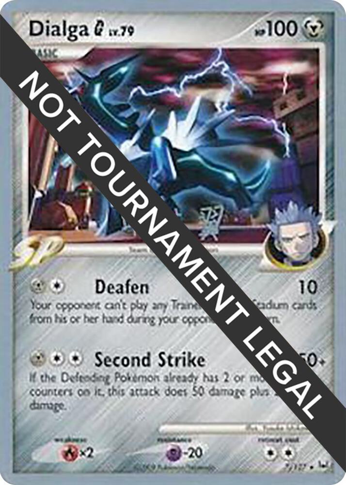 Dialga G 2009 Tsubasa Nakamura 7/127 (World Championship Decks)  | Good Games Adelaide SA