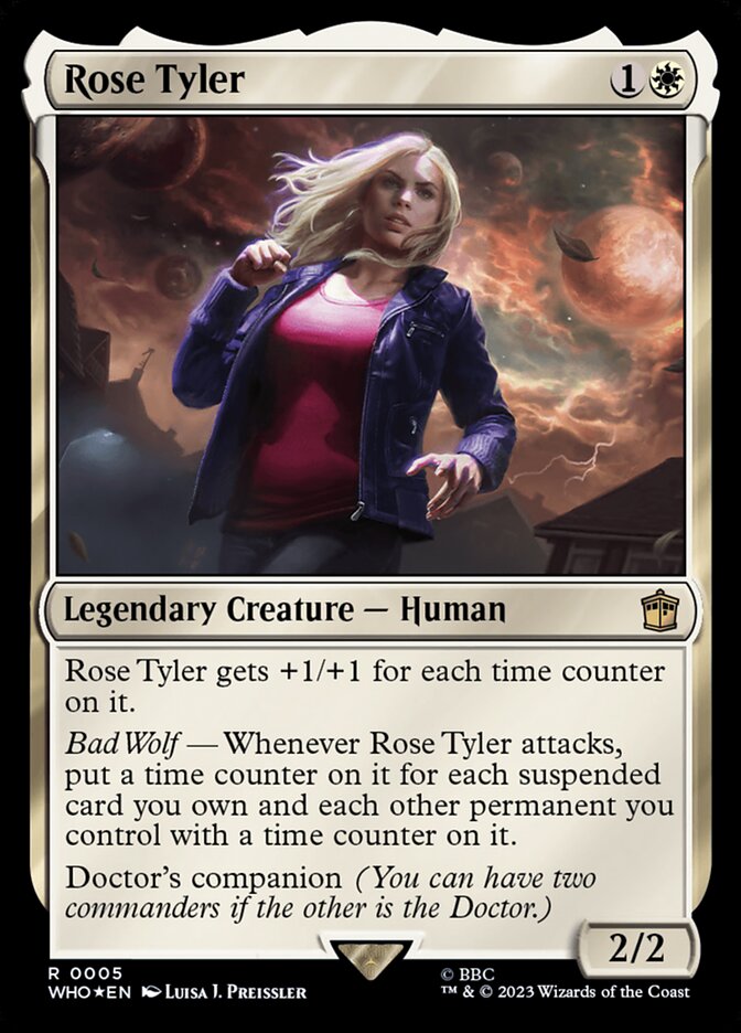 Rose Tyler 5 (Universes Beyond: Doctor Who)  - Foil | Good Games Adelaide SA