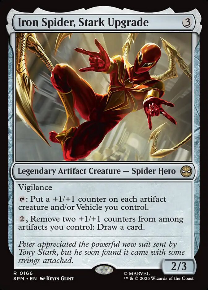 Iron Spider, Stark Upgrade 166 (Marvel's Spider-Man)  - Foil | Good Games Adelaide SA