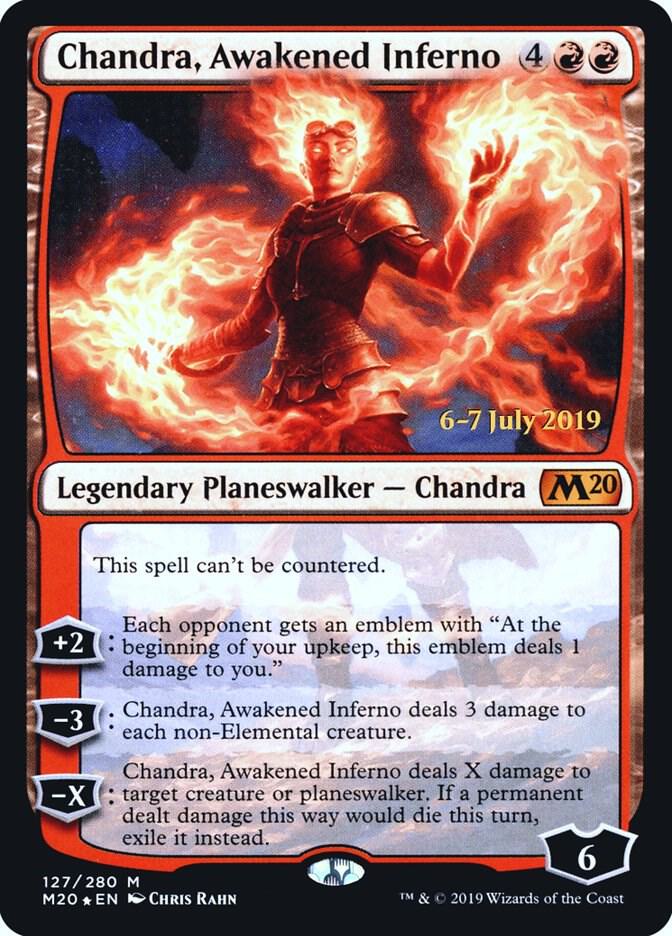 Chandra Awakened Inferno 127 (Prerelease Cards)  - Foil | Good Games Adelaide SA