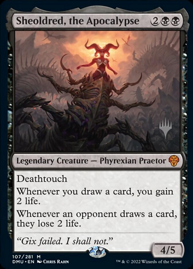 Sheoldred, the Apocalypse (Promo Pack) [Dominaria United Promos] | Good Games Adelaide SA