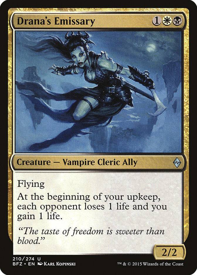 Drana's Emissary [Battle for Zendikar] | Good Games Adelaide SA