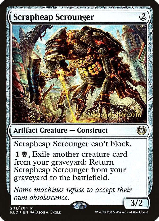 Scrapheap Scrounger 231 (Prerelease Cards)  - Foil | Good Games Adelaide SA