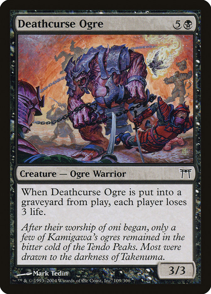 Deathcurse Ogre 109 (Champions of Kamigawa)  | Good Games Adelaide SA