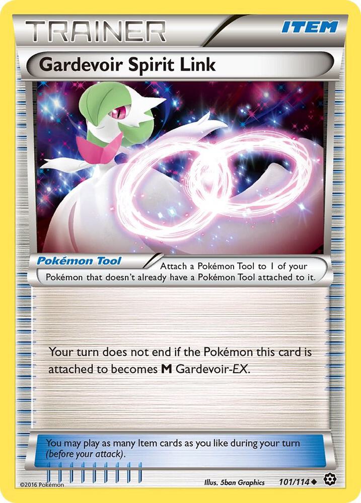 Gardevoir Spirit Link 101/114 (XY - Steam Siege)  | Good Games Adelaide SA