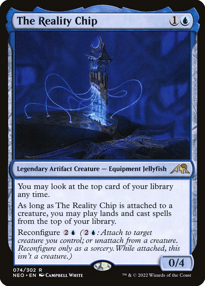 The Reality Chip 74 (Kamigawa: Neon Dynasty)  | Good Games Adelaide SA