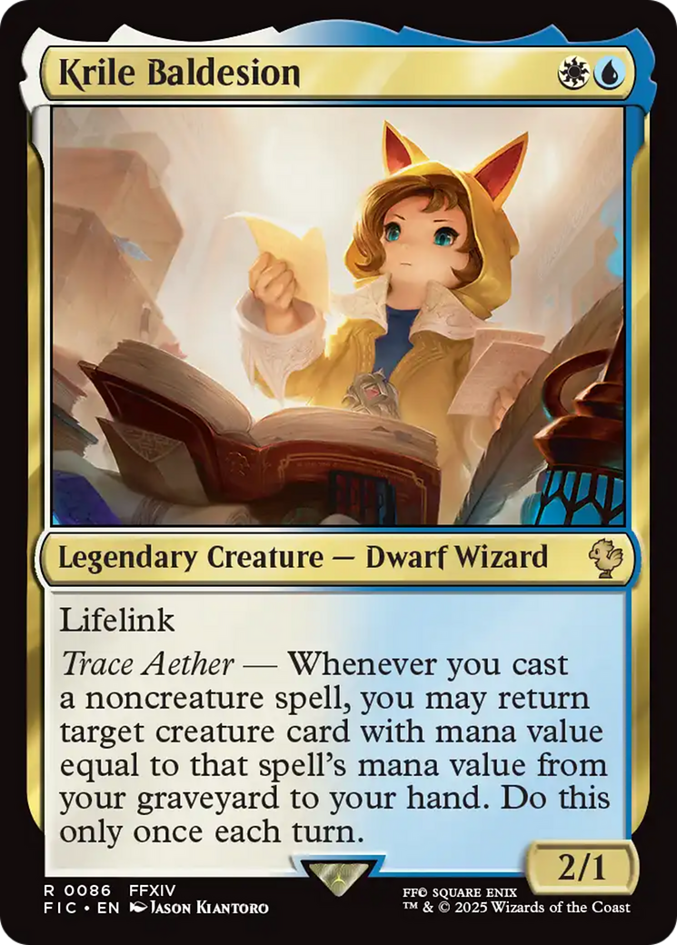 Krile Baldesion [FINAL FANTASY Commander] | Good Games Adelaide SA