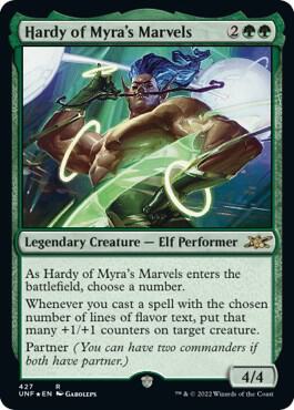 Hardy of Myras Marvels Galaxy Foil 427 (Unfinity)  - Foil | Good Games Adelaide SA