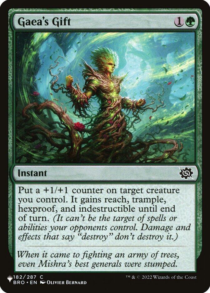 Gaeas Gift 182/012 (The List Reprints)  | Good Games Adelaide SA