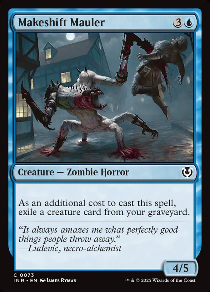 Makeshift Mauler 73 (Innistrad Remastered)  | Good Games Adelaide SA
