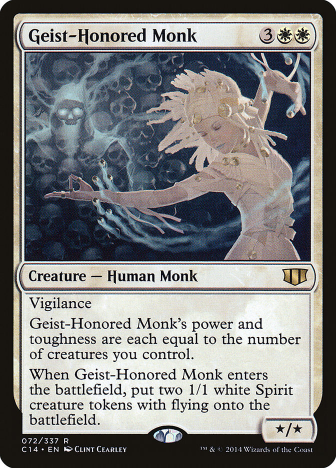 Geist-Honored Monk [Commander 2014] | Good Games Adelaide SA
