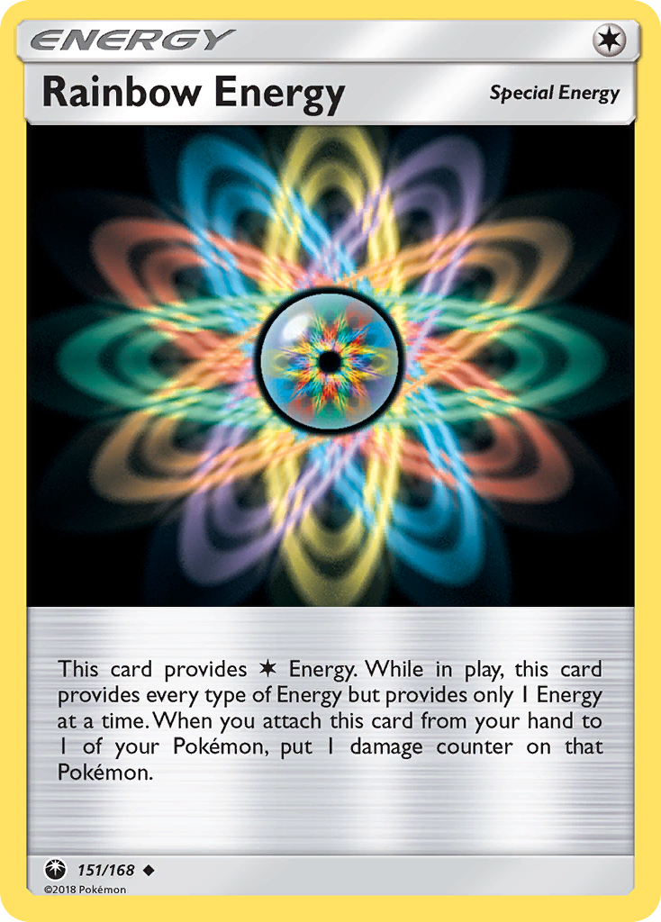 Rainbow Energy (151/168) [Sun & Moon: Celestial Storm] | Good Games Adelaide SA