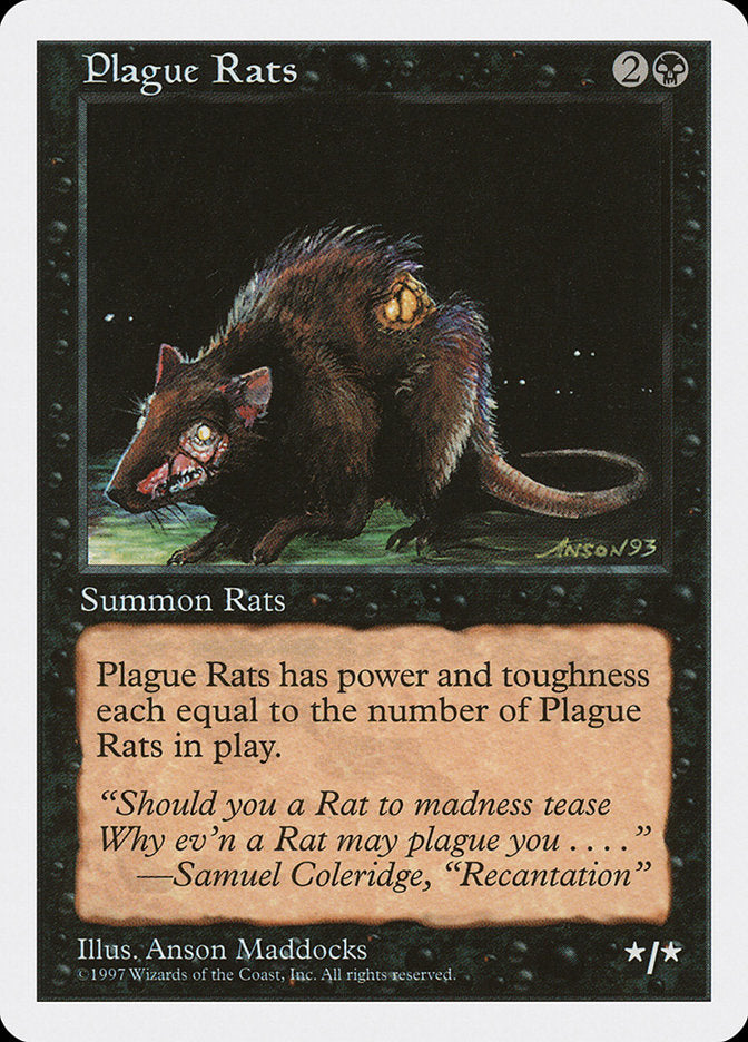Plague Rats 188/455 (Fifth Edition)  | Good Games Adelaide SA