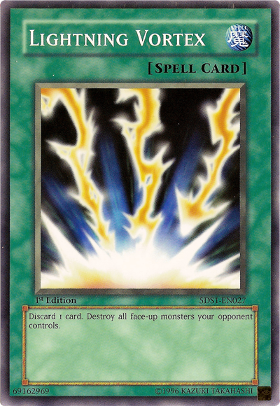 Lightning Vortex [5DS1-EN027] Common | Good Games Adelaide SA