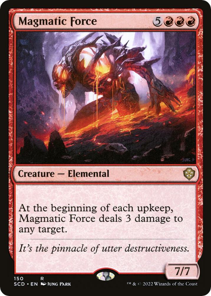 Magmatic Force 150 (Starter Commander Decks)  | Good Games Adelaide SA