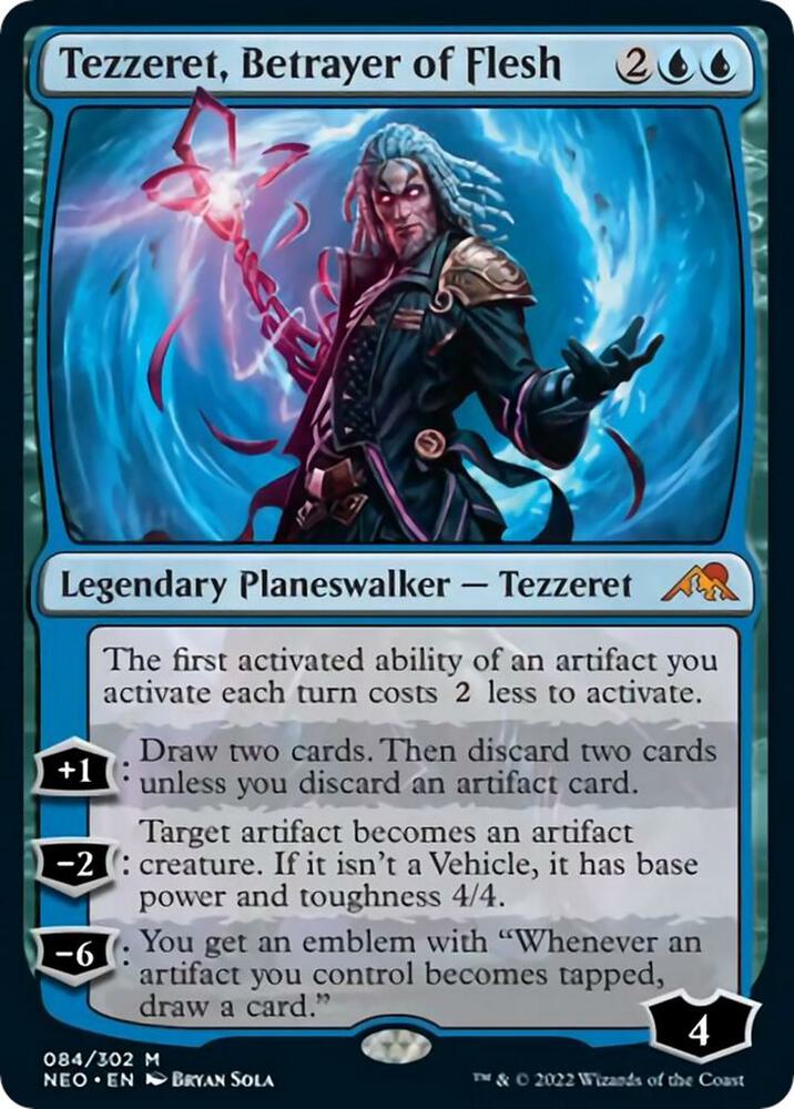 Tezzeret, Betrayer of Flesh 84 (Kamigawa: Neon Dynasty)  | Good Games Adelaide SA