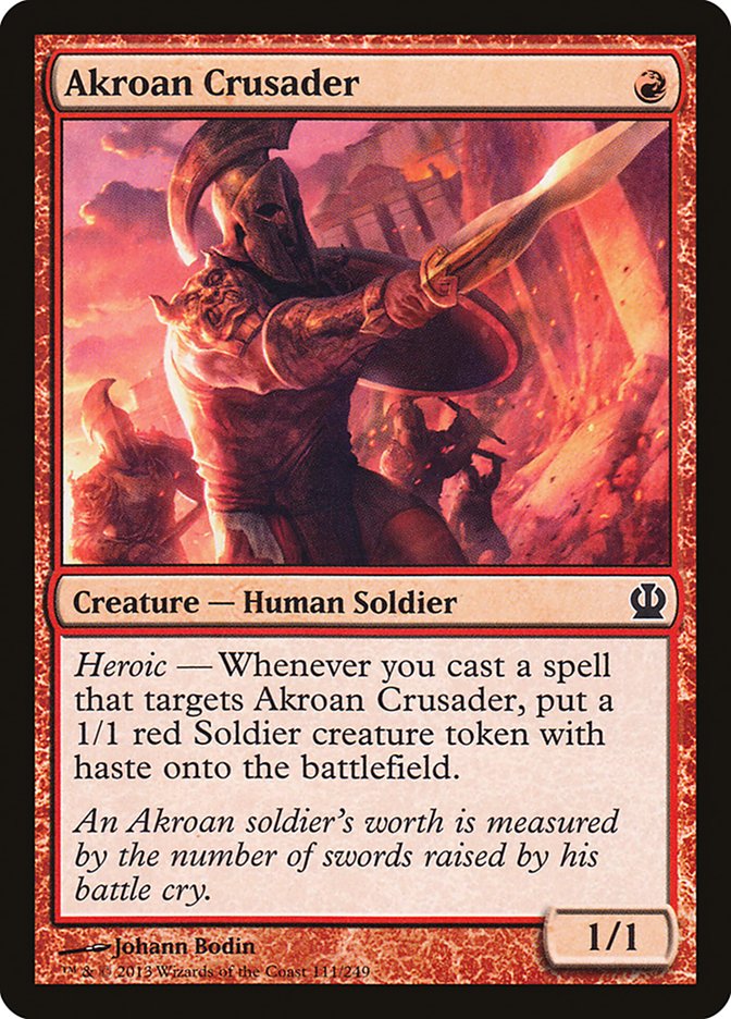 Akroan Crusader [Theros] | Good Games Adelaide SA
